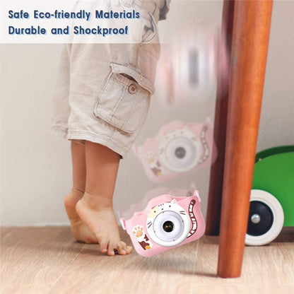 M8 2.0 Inch HD Dual Camera Digital Children Camera with Photo Video Game Support TF Card