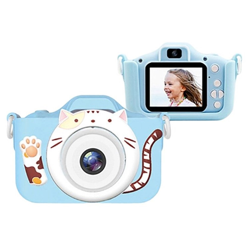 M8 2.0 Inch HD Dual Camera with 32GB Card / Card Reader Digital Camera Cartoon Design