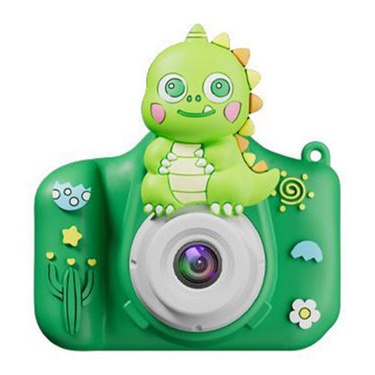 XJ01 2.0 Inch HD Dual Lens Children Digital Camera Cartoon Animal Video Recorder Built In Games