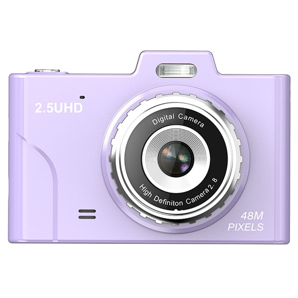 HD Pixel CCD Retro Student Camera 2.8-inch LCD Display Portable Digital Camera Support TF Card