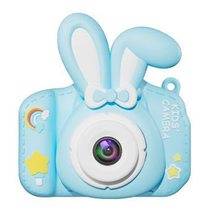 XJ01 2.0 Inch HD Dual Camera Digital Camera with 32GB Card and Reader Cartoon Kids Camera