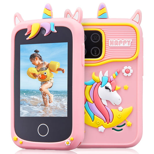 Z10 X Type 2.8 Inch Touch Screen Kids Toy Phone Camera Dual Lens Video Recorder with Flash
