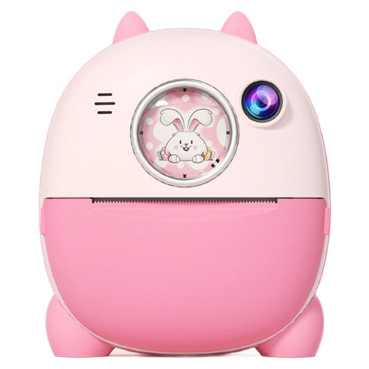 FB-001B HD Dual Lens 2.4 Inch Instant Print Camera 10x Zoom Kids Camera with 32G TF Card + Card Reader