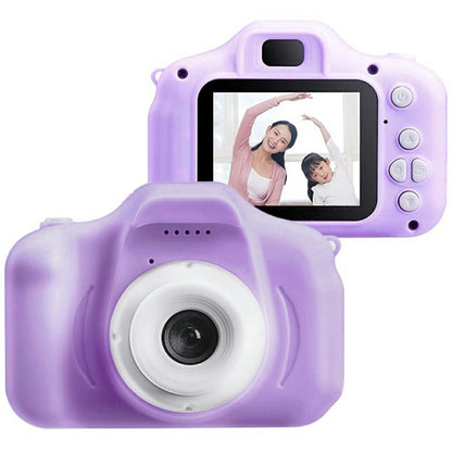 X2 1080P HD Dual Lens Kids Camera Children Video Recorder with 32G TF Card + Card Reader