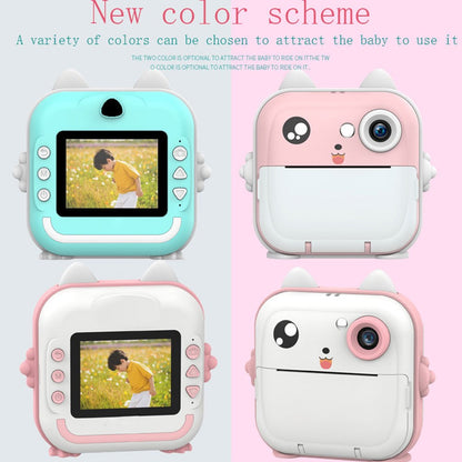 Q5 Portable HD Instant Photo Printer Camera 2.4 Inch IPS Screen 1080P Video Kids Camera