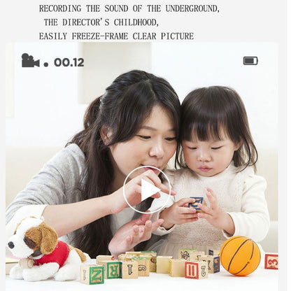 Q5 Portable HD Instant Photo Printer Camera 2.4 Inch IPS Screen 1080P Video Kids Camera