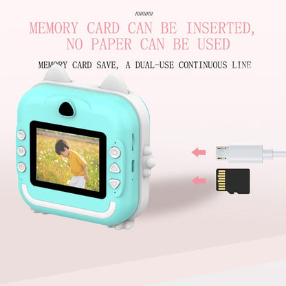 Q5 Portable HD Instant Photo Printer Camera 2.4 Inch IPS Screen 1080P Video Kids Camera
