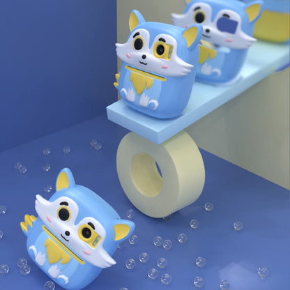 P7 2.4 Inch IPS Screen Cartoon Fox Kids Camera Instant Print Dual Lens HD Video Recorder for Children