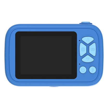 H19 2.4 Inch Screen Kids Camera Flip Lens Digital Camera HD Camcorder Built In Games ( without Tripod )