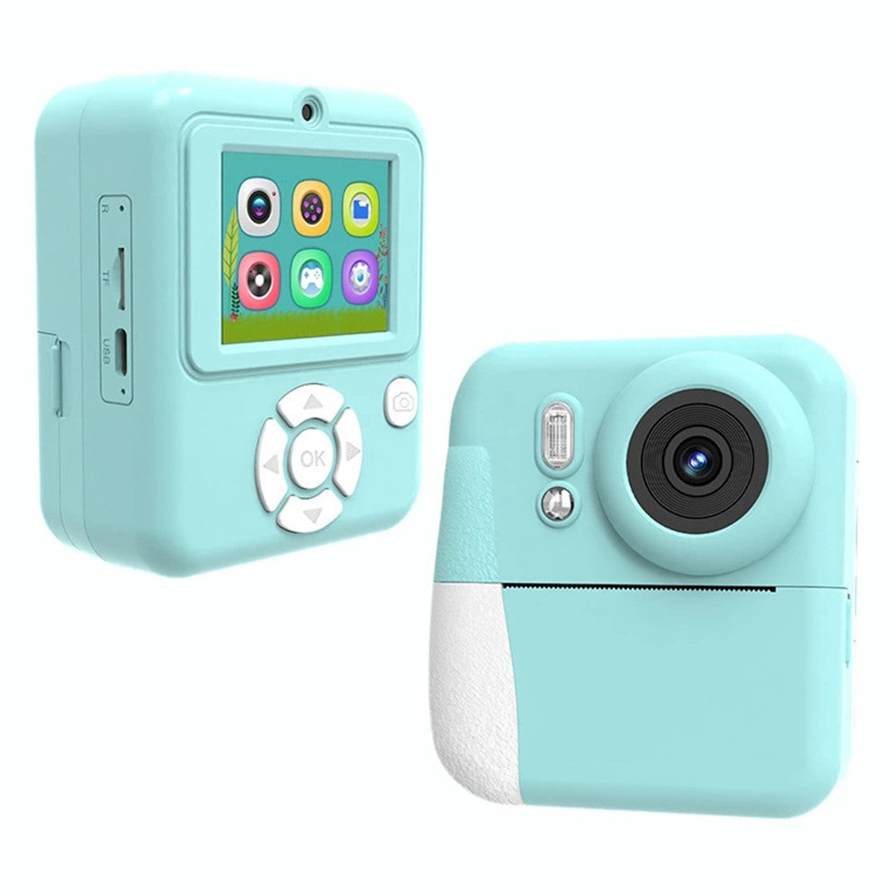 Q10 For Children 2.4 Inch IPS Screen Instant Print Camera HD Dual Lens Photo Printing Kids Camera