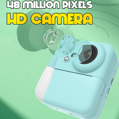Q10 For Children 2.4 Inch IPS Screen Instant Print Camera HD Dual Lens Photo Printing Kids Camera