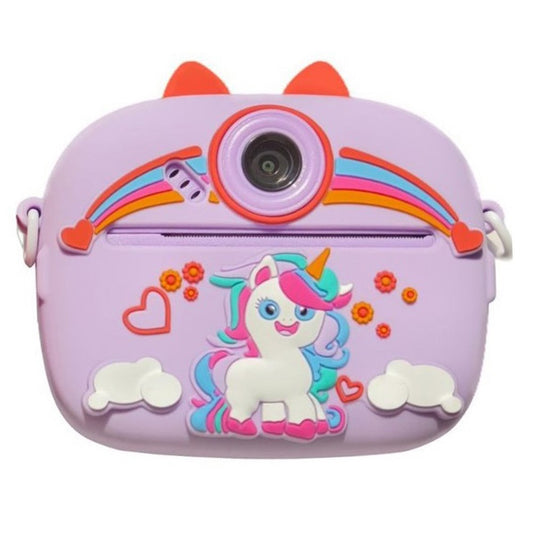 Z13 2.4 Inch Instant Print Camera for Kids HD Dual Lens Video Recorder with 32G TF Card + Card Reader