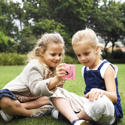 P99 16X Zoom Kids Instant Print Camera with 32G Memory Card 2.0 Inch IPS Screen Video Recorder for Children Selfie Digital Camera