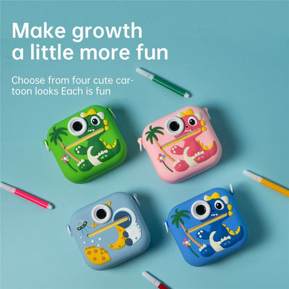 P9 Kids Digital Camera HD Dual Lens Instant Print Photo  /  Video with 32GB Memory Card and Card Reader