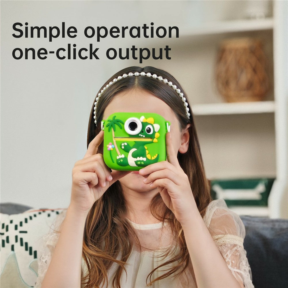 P9 Kids Digital Camera HD Dual Lens Instant Print Photo  /  Video with 32GB Memory Card and Card Reader