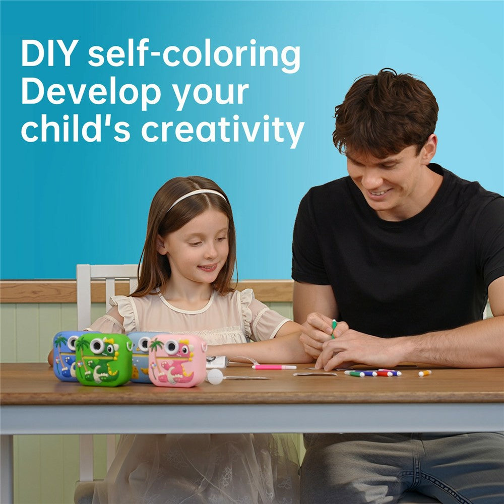 P9 Kids Digital Camera HD Dual Lens Instant Print Photo  /  Video with 32GB Memory Card and Card Reader