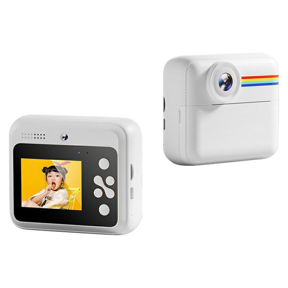 K22 2.4 Inch HD Digital Camera for Kids Instant Print Photo Video Recording Camera with 32GB Memory Card and Card Reader