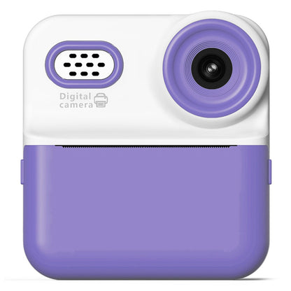 P03 Instant Print Camera for Kids 1080P Digital Video Camcorder Dual Cameras with 3 Rolls Print Paper