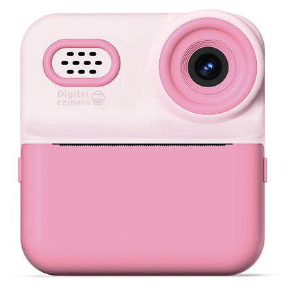 P03 Instant Print Camera for Kids 1080P Digital Video Camcorder with 32G Memory Card and Card Reader