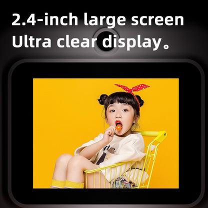 P03 Instant Print Camera for Kids Pattern Print 2.4 Inch HD 1080P Dual Camera Gift for Toddler