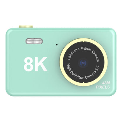H4 Mini Pocket Camera 1080P Ultra HD 8K Student Digital Camera 2.4-inch LCD Camera with Flash