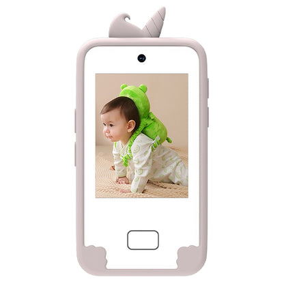 D16 2.8 Inch HD Screen Dual Lens Kids Camera Toddler Learning Phone Toy with 32GB Memory Card