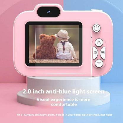 Y8 2.0 Inch Screen Kids Digital Camera Auto Focus Single Lens HD Video Recorder for Children