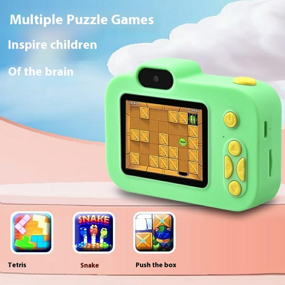 Y8 2.0 Inch Screen Kids Digital Camera Auto Focus Single Lens HD Video Recorder for Children