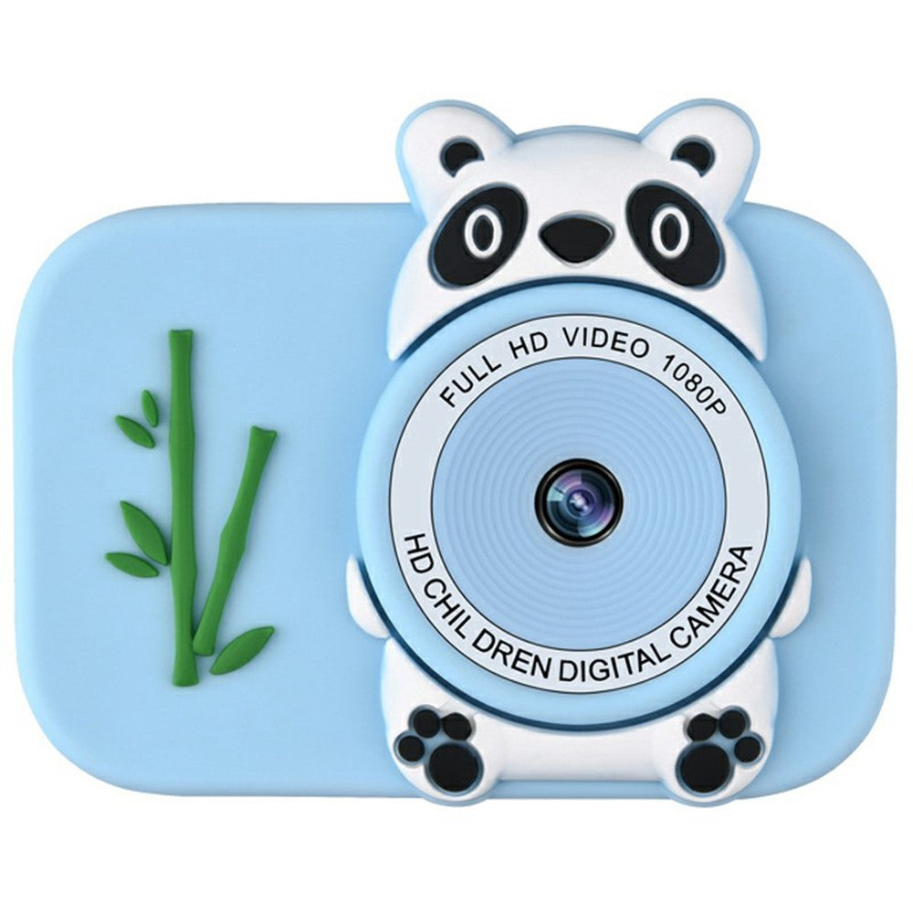 Y8S Cute Cartoon Design Kids Digital Camera HD Dual Lens Video Recorder for Children (No Memory Card)