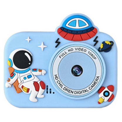 Y8S Cute Cartoon Design Kids Digital Camera HD Dual Lens Video Recorder for Children (No Memory Card)