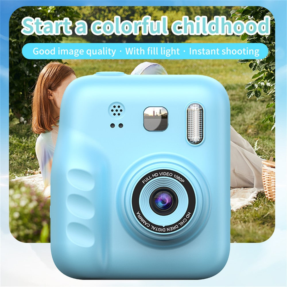 Y300H 2.0 Inch IPS Screen Portable Instant Print Digital Camera HD Video Recorder for Children
