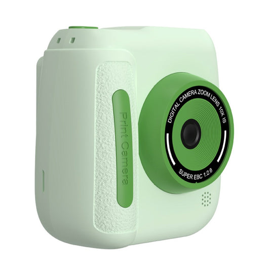 D102 2.4 Inch IPS Screen Instant Print Digital Camera for Kids 10X Zoom Dual HD Lens Video Recorder, with 32GB Card