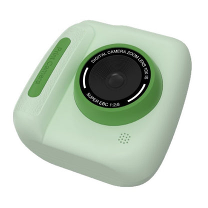 D102 2.4 Inch IPS Screen Instant Print Digital Camera for Kids 10X Zoom Dual HD Lens Video Recorder, with 32GB Card