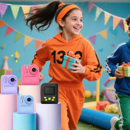 P89 HD Children Instant Print Camera Portable Kids Digital Camera Photo Printer with 32GB Memory Card