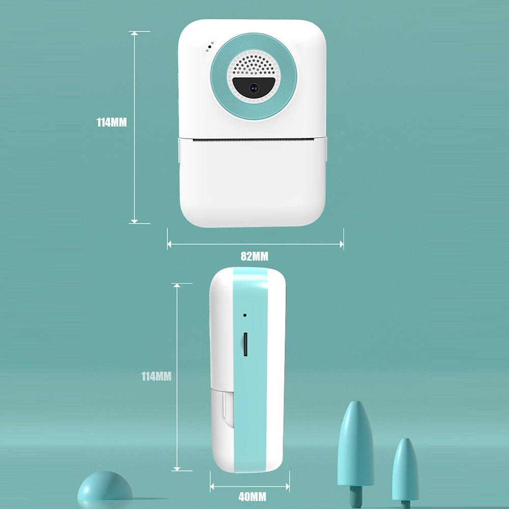 Q1 4.0 Inch IPS Screen Digital Camera Instant Print Mini Camera for Kids HD Photo Video Recorder