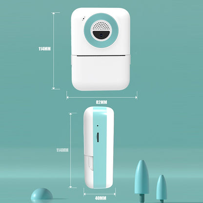Q1 4.0 Inch IPS Screen Digital Camera Instant Print Mini Camera for Kids HD Photo Video Recorder