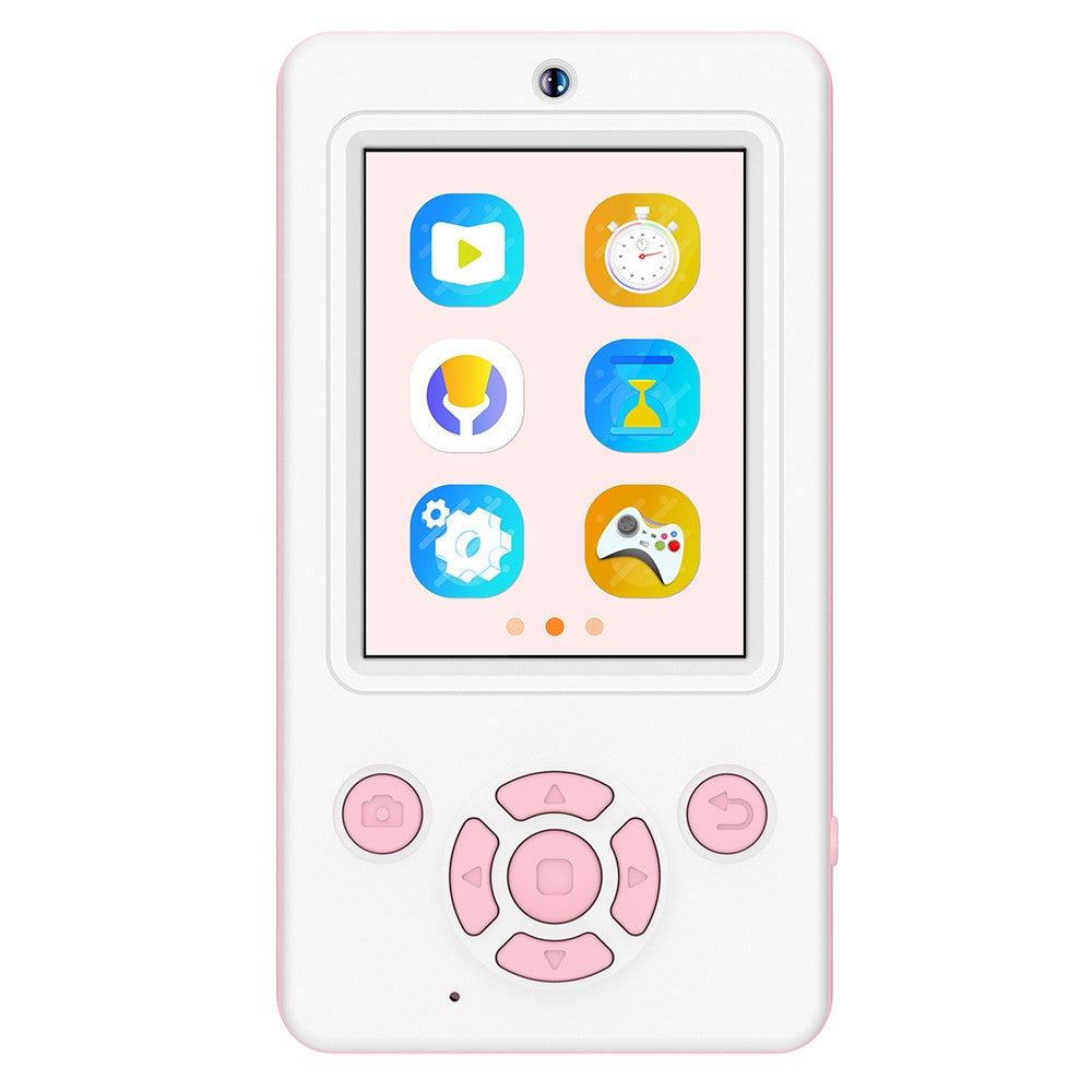 A1 2.4 Inch IPS Screen Kids Digital Camera 48MP HD Lens Mini Video Recorder with 32GB Card + Card Reader