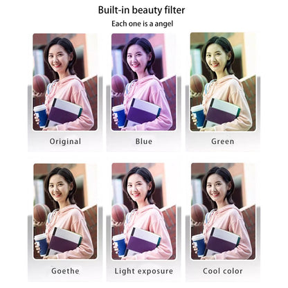 D1 Cartoon Dinosaur HD Dual Lens Kids Digital Camera 2.4 Inch IPS Screen Mini Instant Print Camera Video Recorder