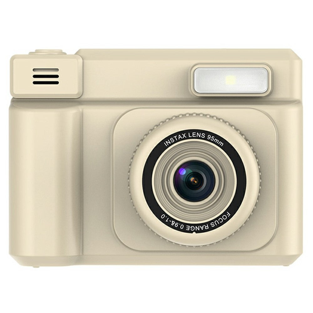 D15 For Kids Portable Video Recorder 2.4 Inch IPS Screen Instant Print Camera Built In Fill Light (Support Monochrome Printing)