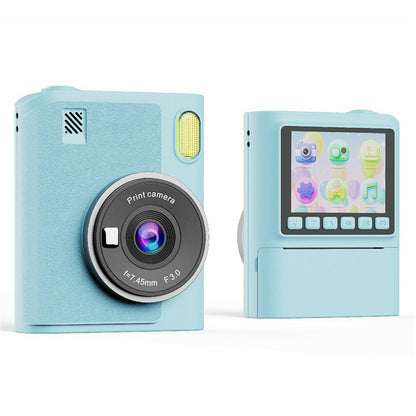 Z900 2.4 Inch Instant Print Camera for Kids HD Video Recorder with 32GB Card + Card Reader (Support Monochrome Printing)