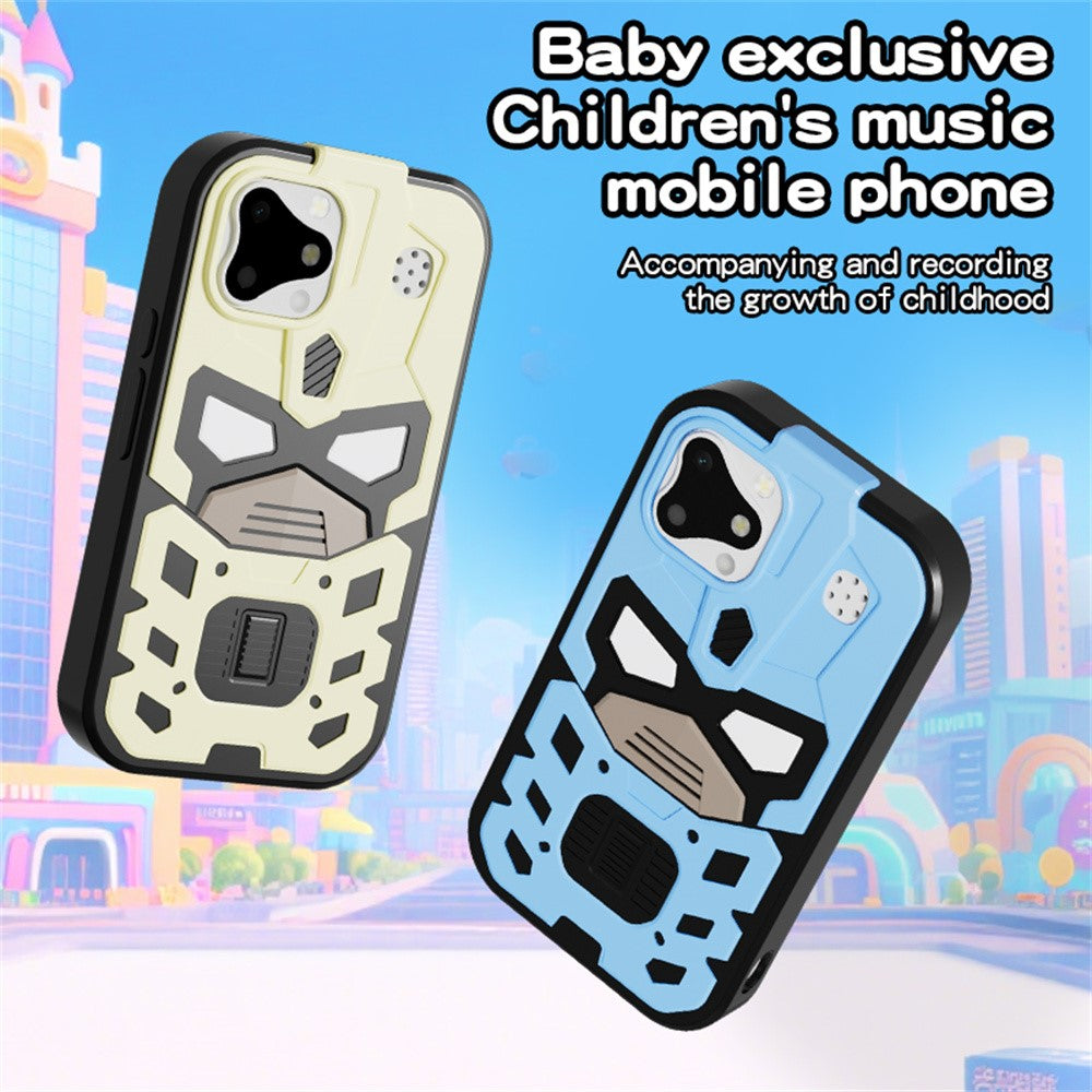 D17 2.8 Inch Touchscreen Dual Camera Multifunction Phone Toy for Children Video Recording Digital Camera, with 32GB Card