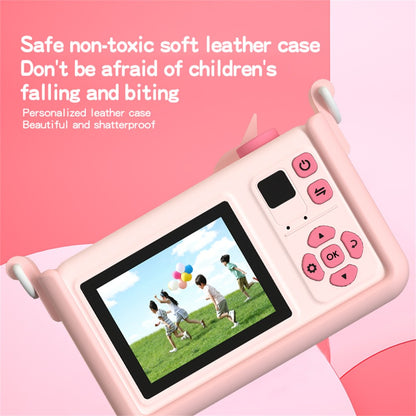 D32 2.0 Inch IPS Screen Digital Camera Dual Lens Cartoon Animal Video Recorder for Kids