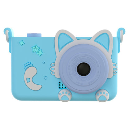 D32 2.0 Inch IPS Screen Digital Camera Dual Lens Cartoon Animal Video Recorder for Kids, with 32GB Card