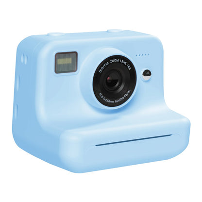 P10 Dual Lens Instant Print Camera for Kids 2.4 Inch IPS Screen Video Recorder, Support Monochrome Printing