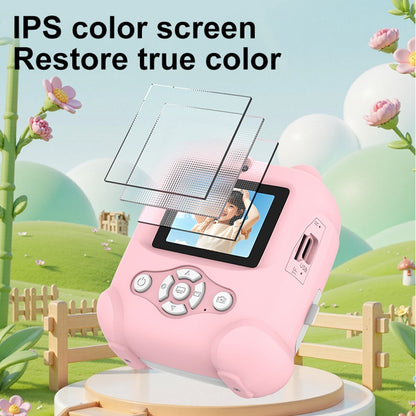 AM500 48MP 2.0 inch HD Dual Lens Kids Instant Print Camera 1080P Photo Video Built-in Games MP3 Player