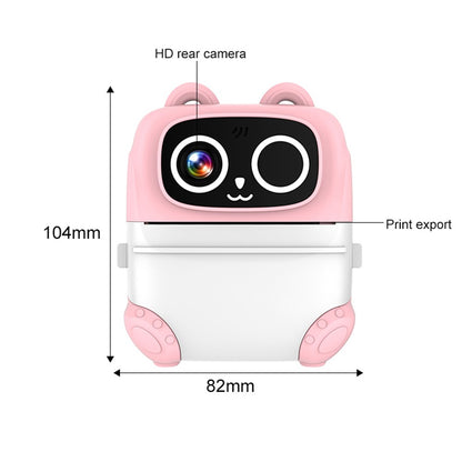 AM500 48MP 2.0 inch HD Dual Lens Kids Instant Print Camera 1080P Photo Video Built-in Games MP3 Player