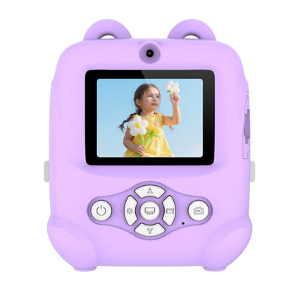 AM500 48MP 2.0 inch HD Dual Lens Kids Instant Print Camera 1080P Photo Video Built-in Games MP3 Player