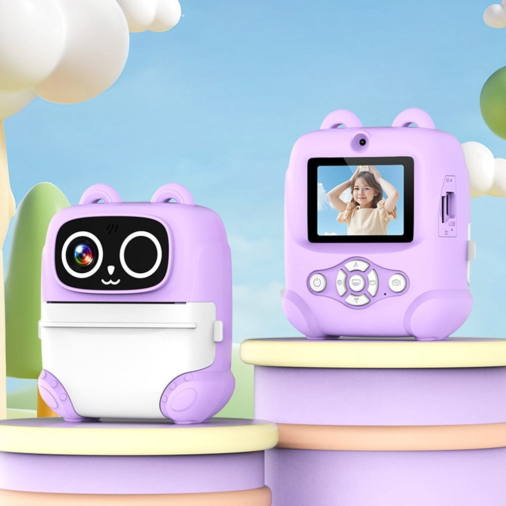 AM500 48MP 2.0 inch HD Dual Lens Kids Instant Print Camera 1080P Photo Video Built-in Games MP3 Player