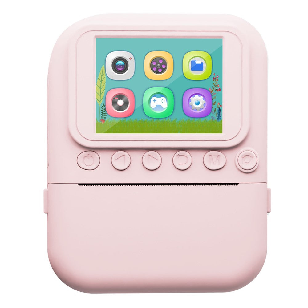 Q11 48MP 2.4 inch Kids Instant Print Camera HD Camera with Photo Video Recording TF Card Toddler Camera Gift