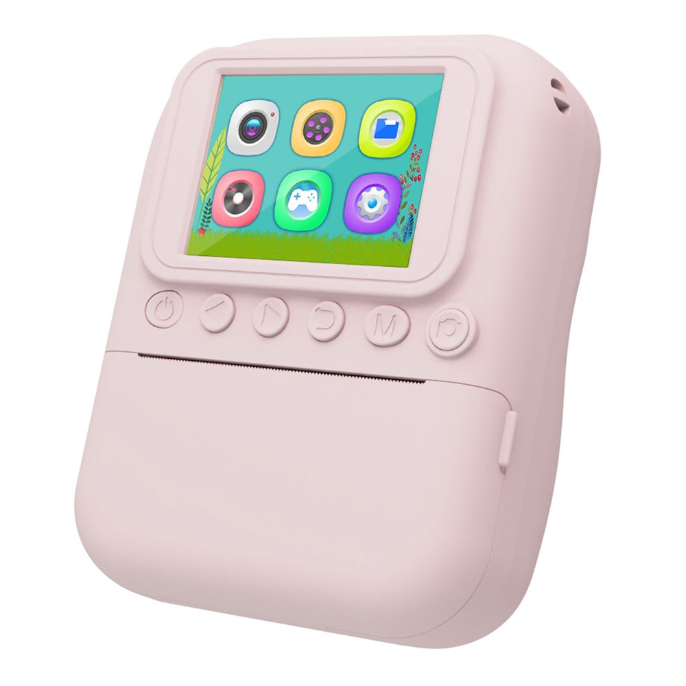 Q11 48MP 2.4 inch Kids Instant Print Camera HD Camera with Photo Video Recording TF Card Toddler Camera Gift
